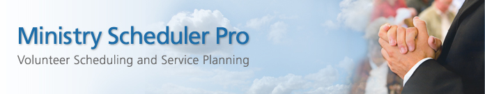 Ministry Scheduler Pro Church Volunteer Scheduling Software